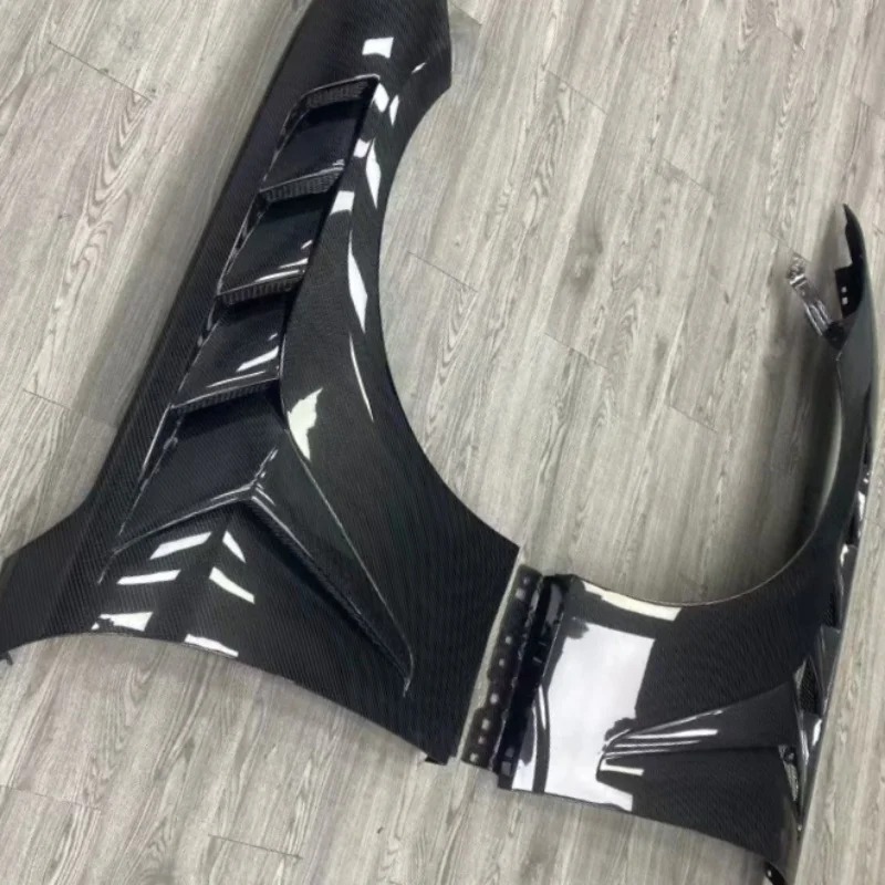 GTD Style Upgrade for Mustang Carbon Fiber Body Kit in 2024, New Mustang High-quality Lightweight Front Mudguard